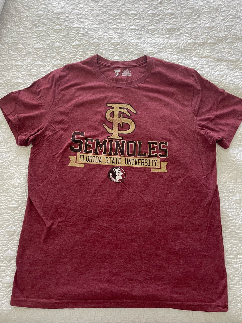 Florida State Seminoles Garnet Graphic Tee